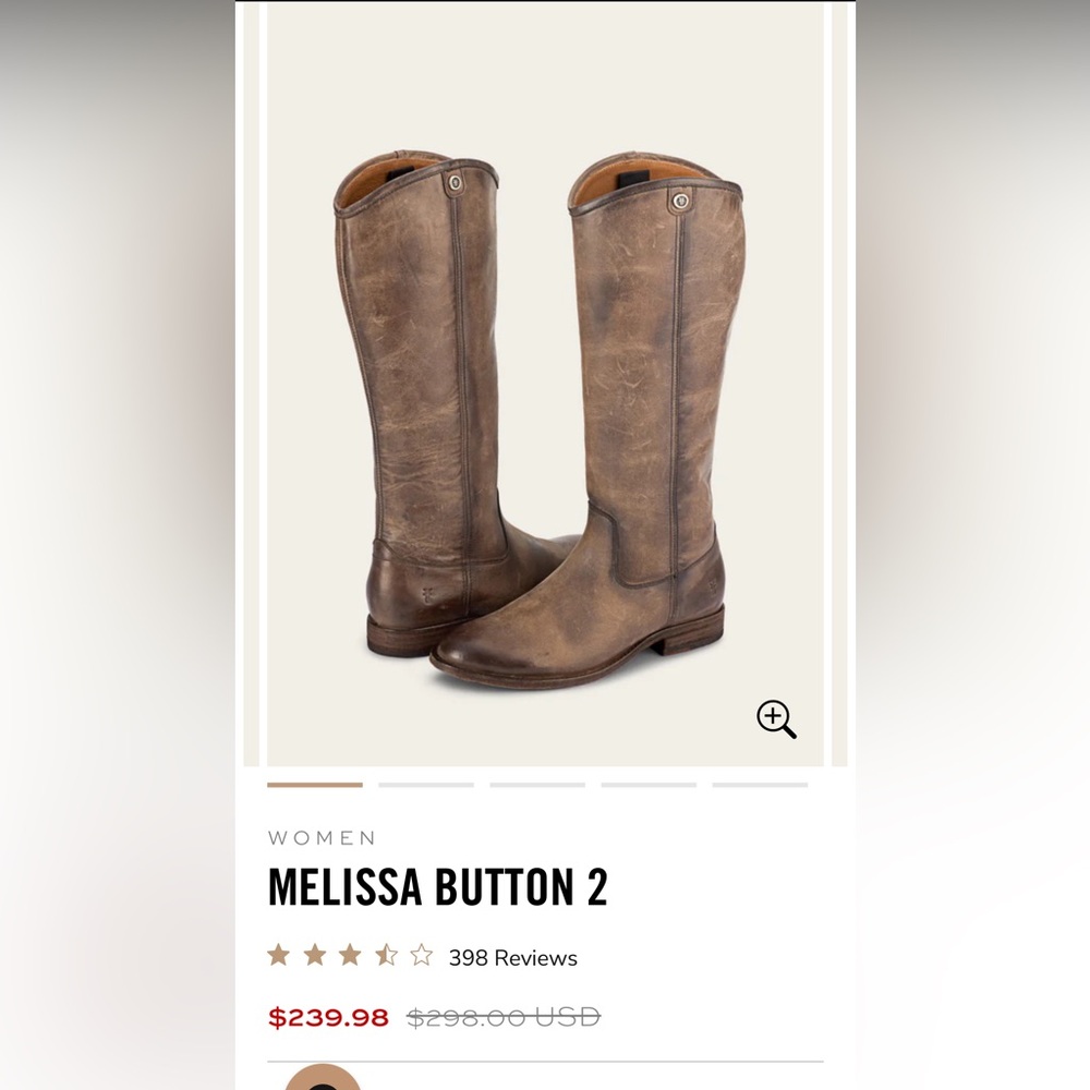 Never Worn Frye 8.5 Boots